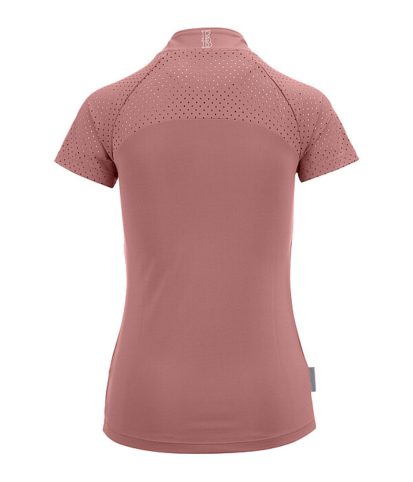 T-shirt funzionale con zip Julie