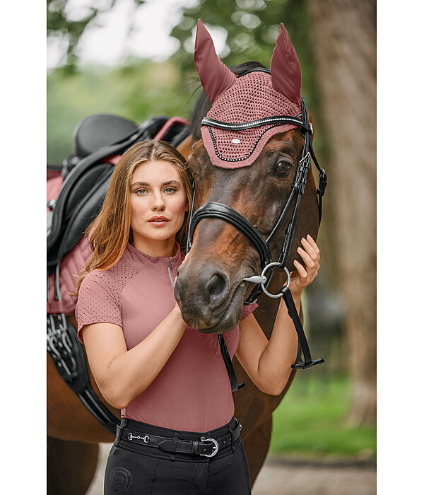 T-shirt funzionale con zip Julie