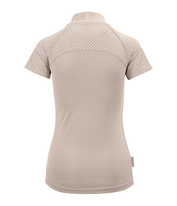 T-shirt funzionale con zip Julie