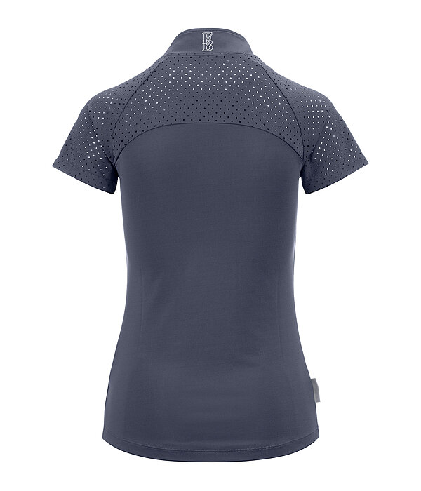 T-shirt funzionale con zip Julie