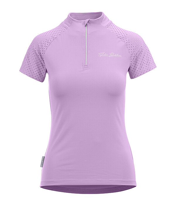 T-shirt funzionale con zip Julie