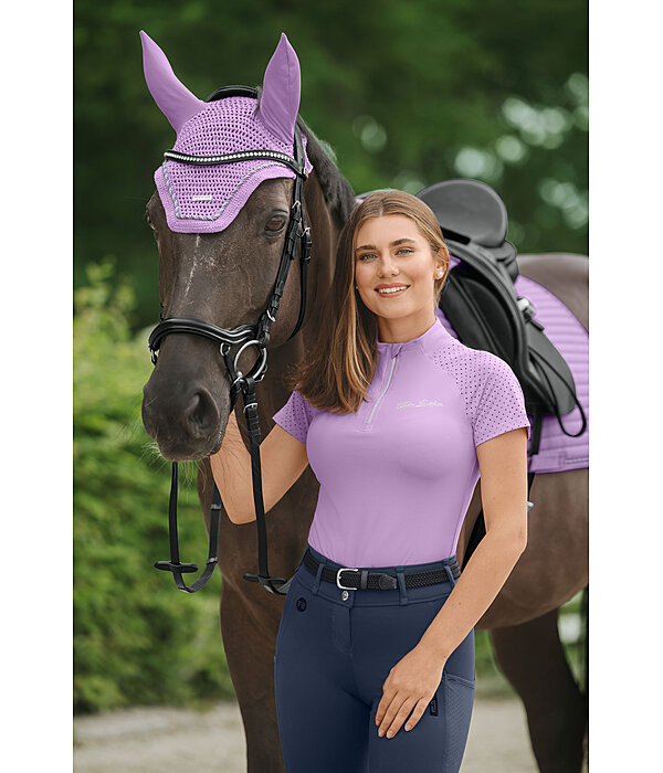 T-shirt funzionale con zip Julie