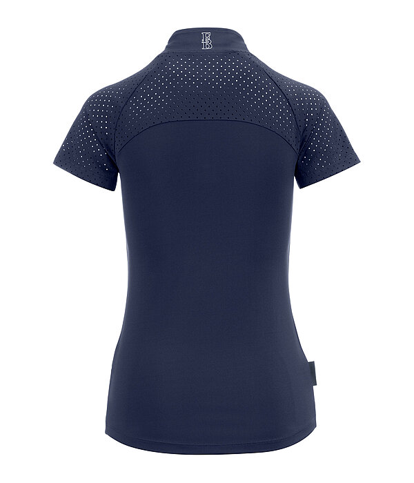 T-shirt funzionale con zip Julie