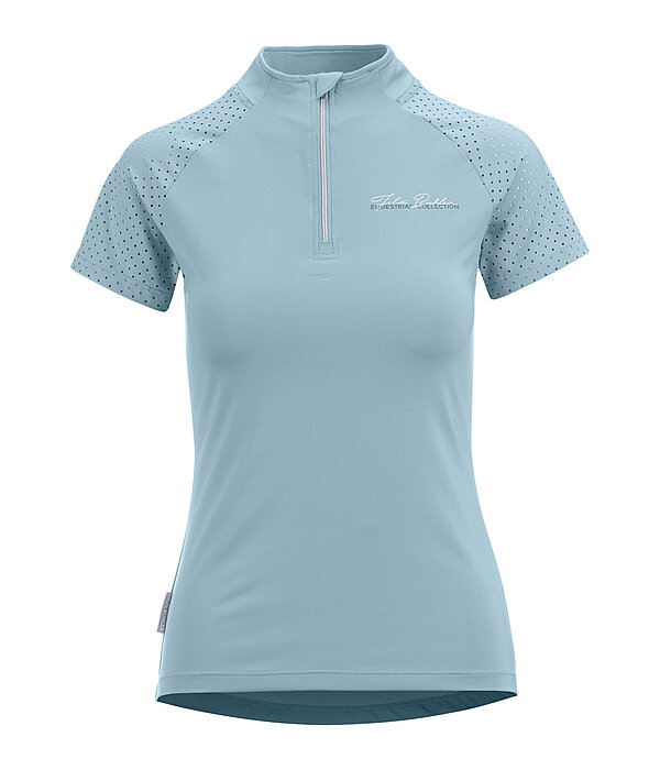 T-shirt funzionale con zip Julie