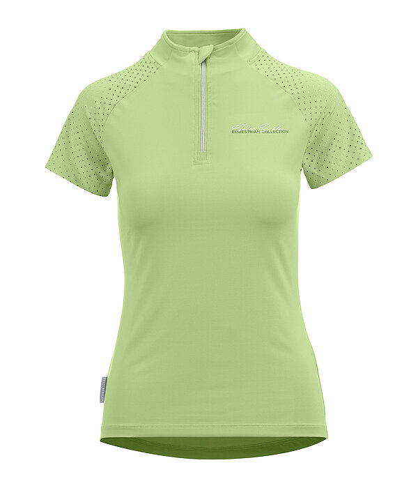 T-shirt funzionale con zip Julie