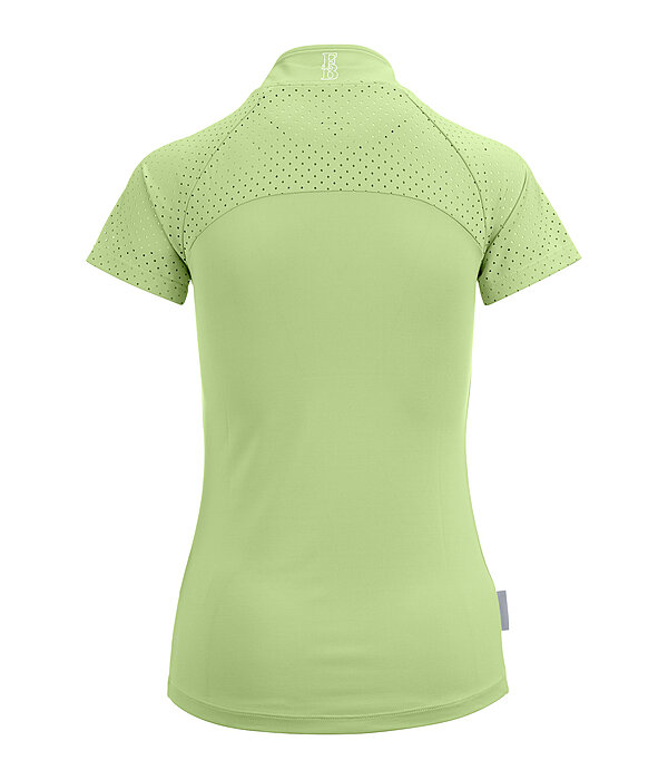 T-shirt funzionale con zip Julie