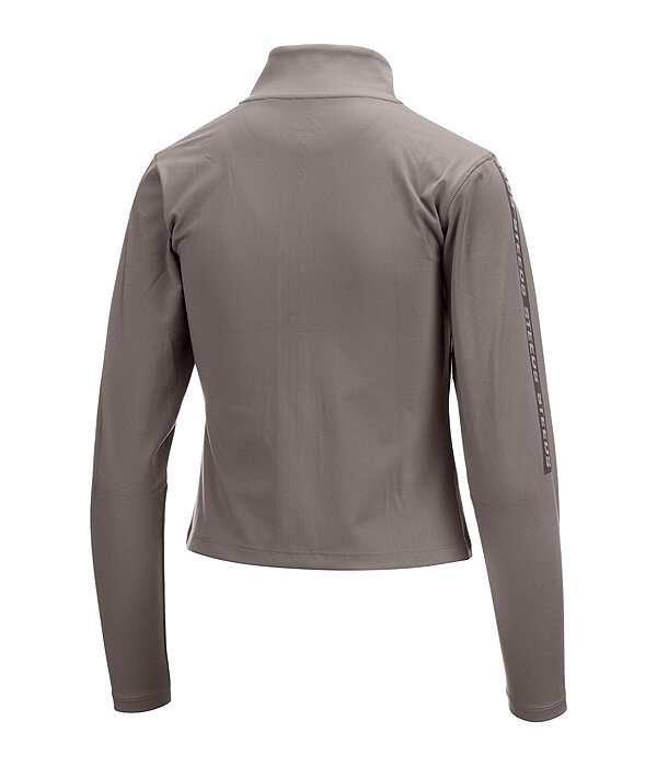 Felpa funzionale con zip Hedda