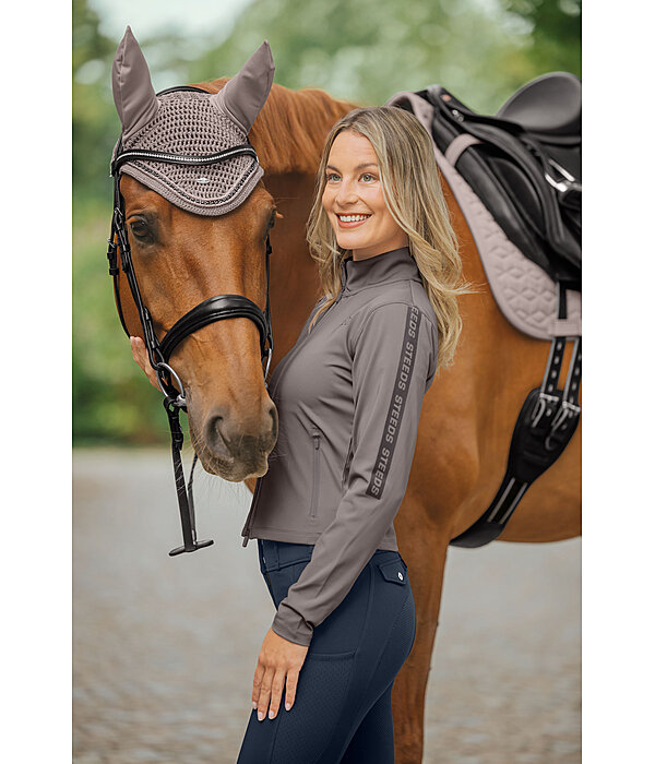 Felpa funzionale con zip Hedda