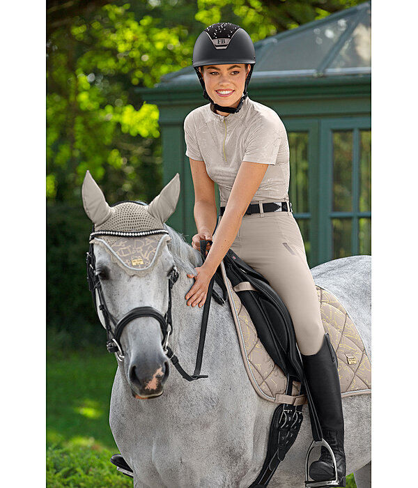 T-shirt funzionale con zip Amber