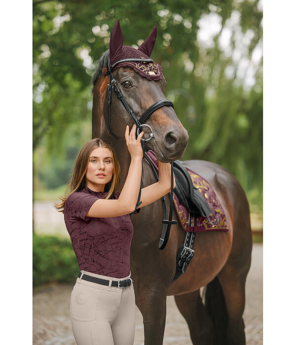 T-shirt funzionale con zip Amber