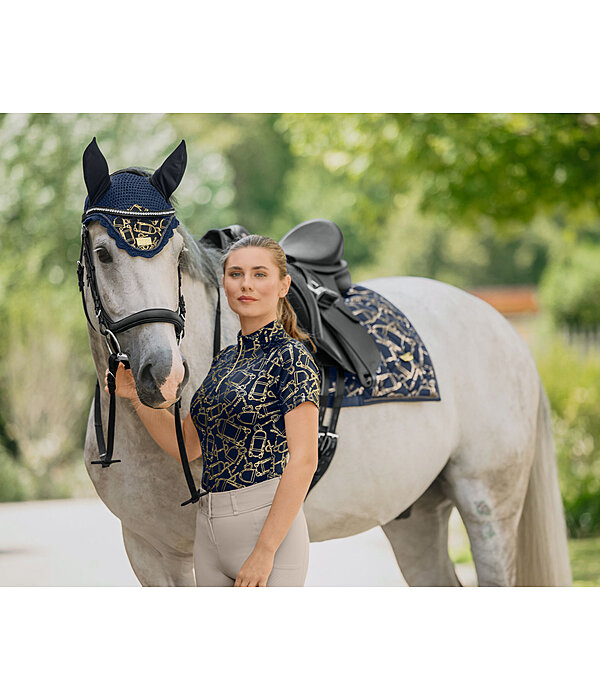 T-shirt funzionale con zip Amber