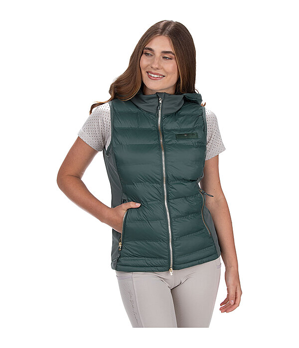Gilet combinato con cappuccio Josy