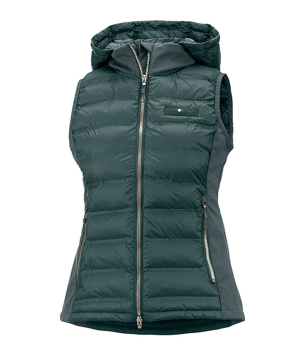 Gilet combinato con cappuccio Josy