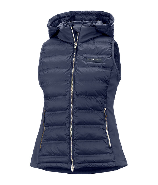 Gilet combinato con cappuccio Josy