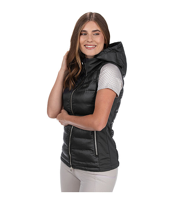 Gilet combinato con cappuccio Josy