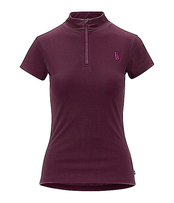 T-shirt funzionale con zip Jonna