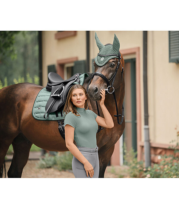 T-shirt funzionale con zip Jonna