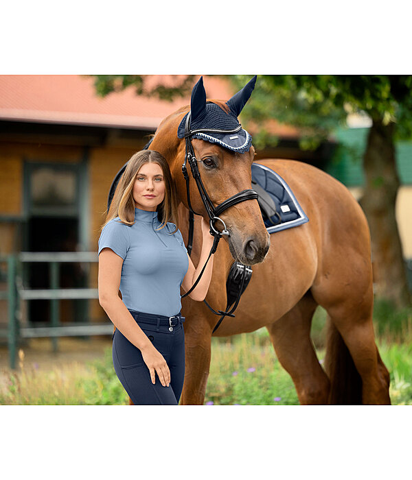 T-shirt funzionale con zip Jonna