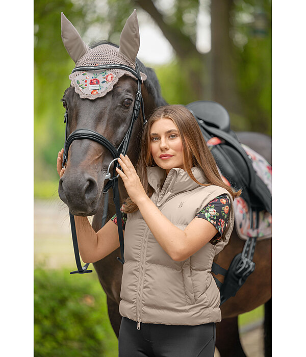 Gilet cropped trapuntato Miah