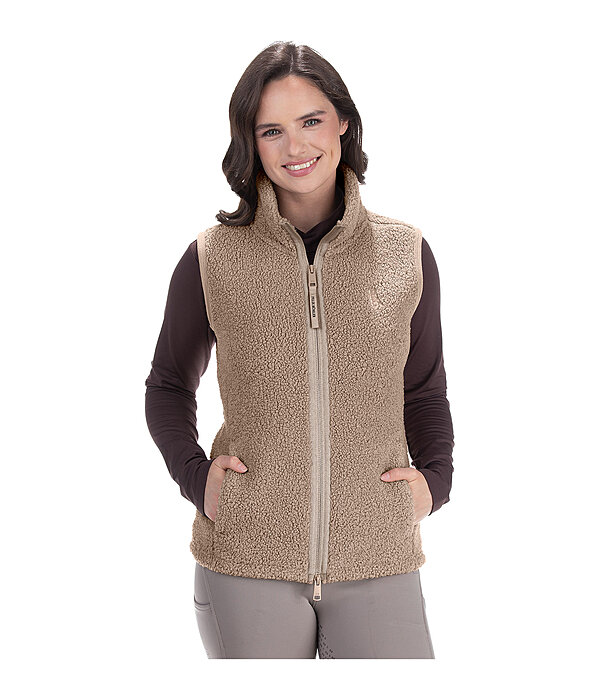 Gilet in pelliccia sintetica Emma