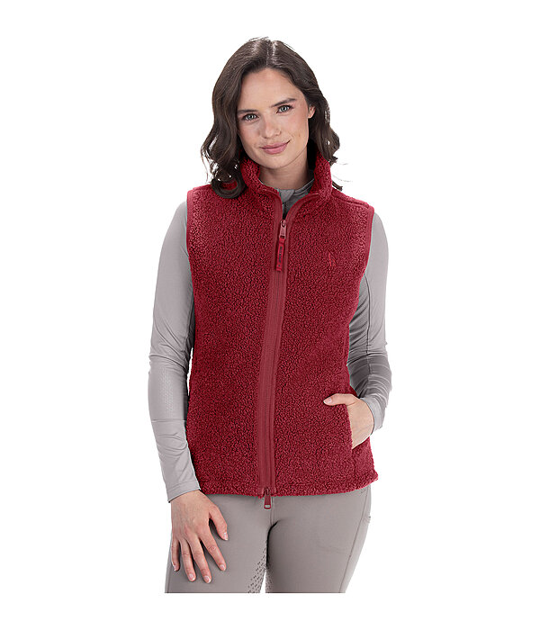 Gilet in pelliccia sintetica Emma