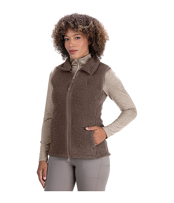 Gilet in pelliccia sintetica Emma