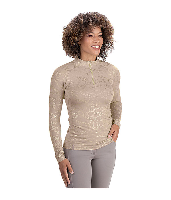 Maglia funzionale con zip Julia
