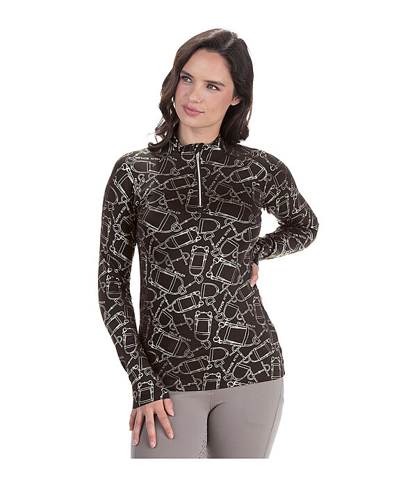 Maglia funzionale con zip Julia