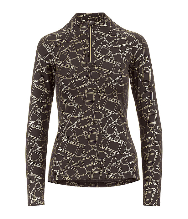 Maglia funzionale con zip Julia