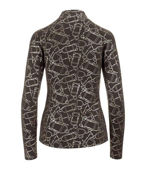 Maglia funzionale con zip Julia