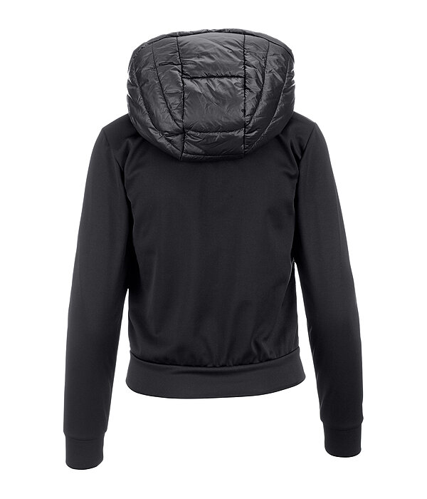 Giacca da equitazione combinata softshell con cappuccio Sabine