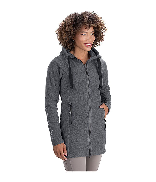 Cappotto in pile con cappuccio Greta
