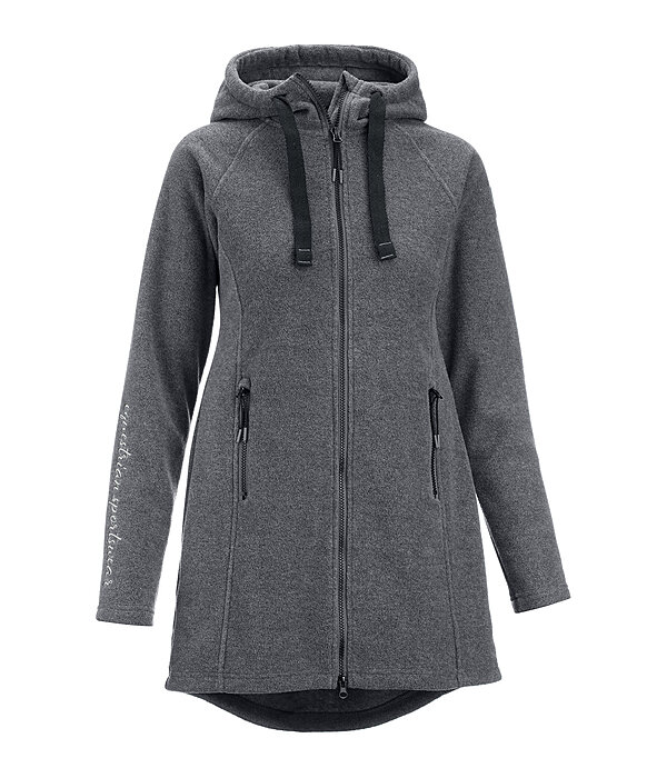 Cappotto in pile con cappuccio Greta