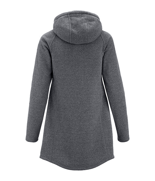Cappotto in pile con cappuccio Greta