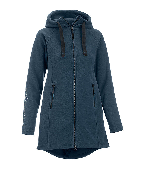 Cappotto in pile con cappuccio Greta