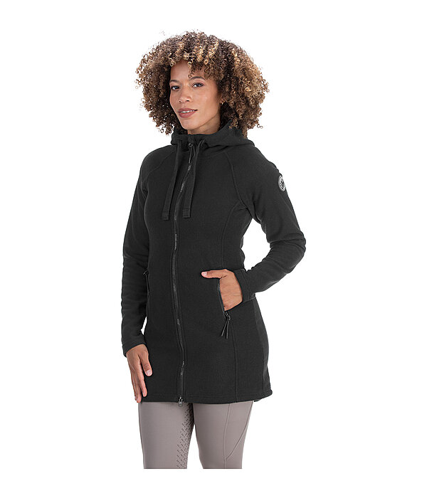 Cappotto in pile con cappuccio Greta