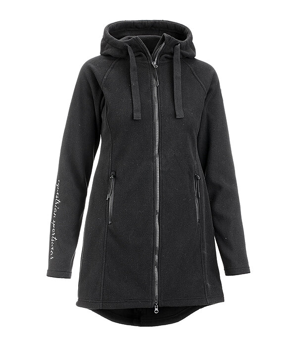 Cappotto in pile con cappuccio Greta