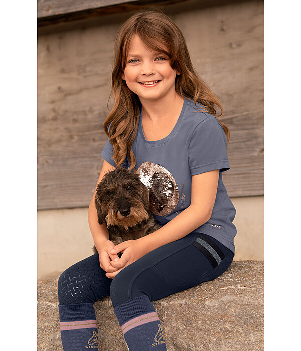 T shirt paillettes sales reversibili bambino