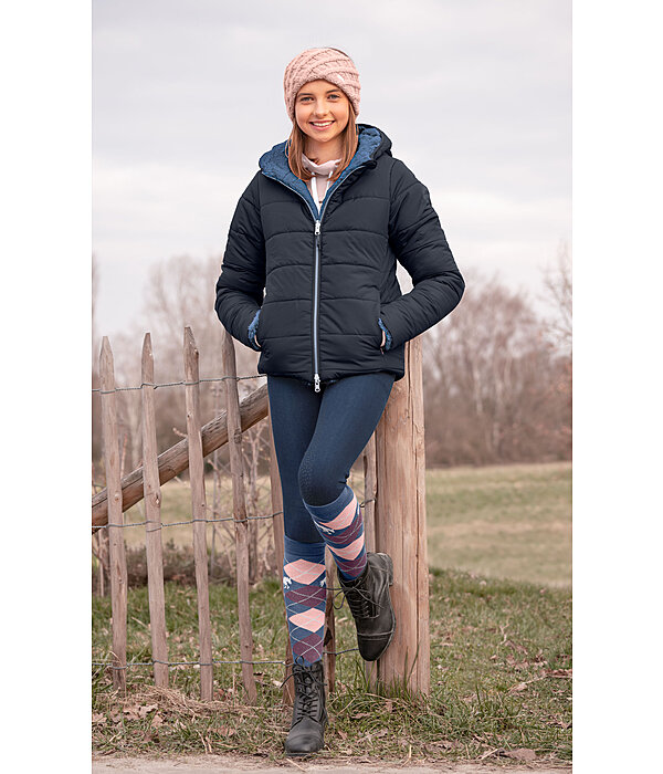 Giacca da equitazione reversibile Eve II per bambini