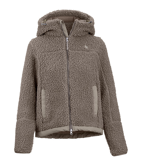 Felpa in pelliccia sintetica con cappuccio per bambini Jean