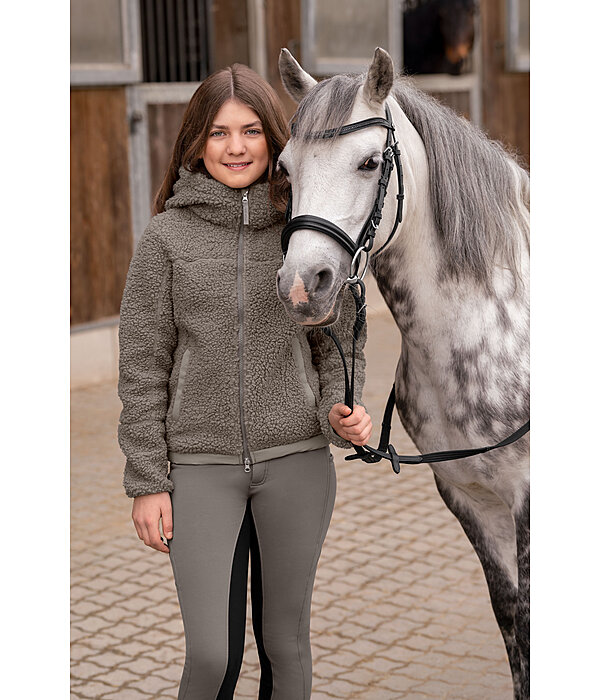 Felpa in pelliccia sintetica con cappuccio per bambini Jean