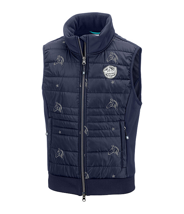 Gilet da equitazione combinato per bambini Shine