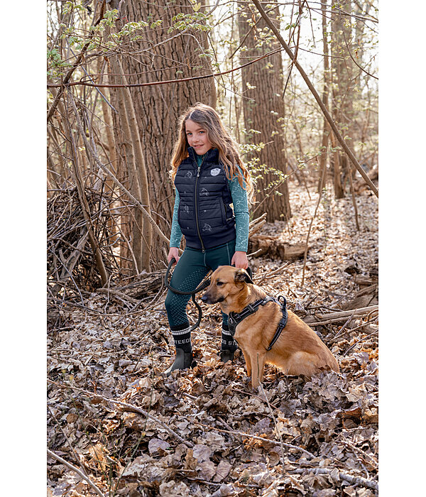 Gilet da equitazione combinato per bambini Shine