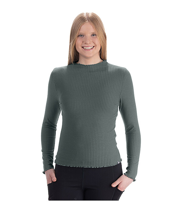 Maglia a maniche lunghe a costine per bambini Rita