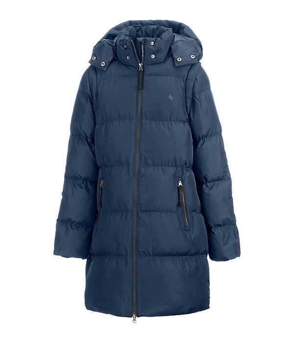 Cappotto da equitazione trapuntato 2 in 1 per bambini Cornelia