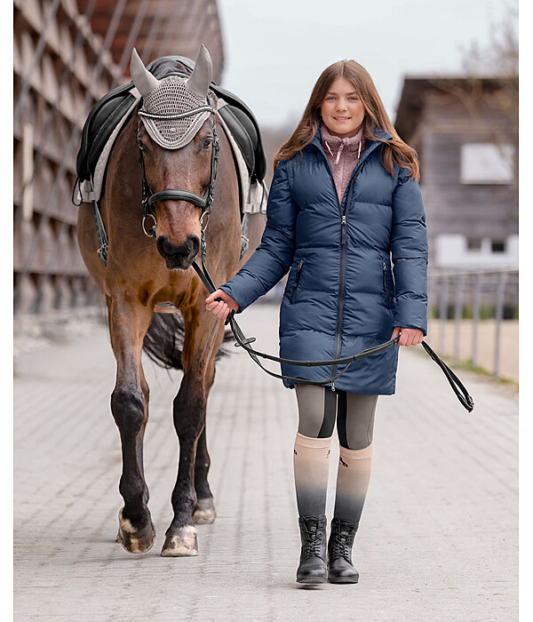 Cappotto da equitazione trapuntato 2 in 1 per bambini Cornelia