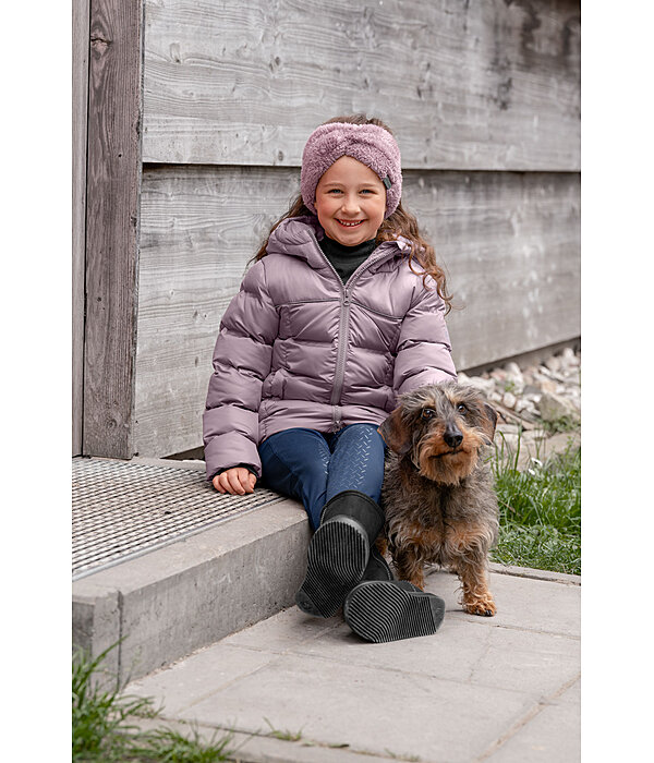Giacca da equitazione invernale trapuntata per bambini Fenna