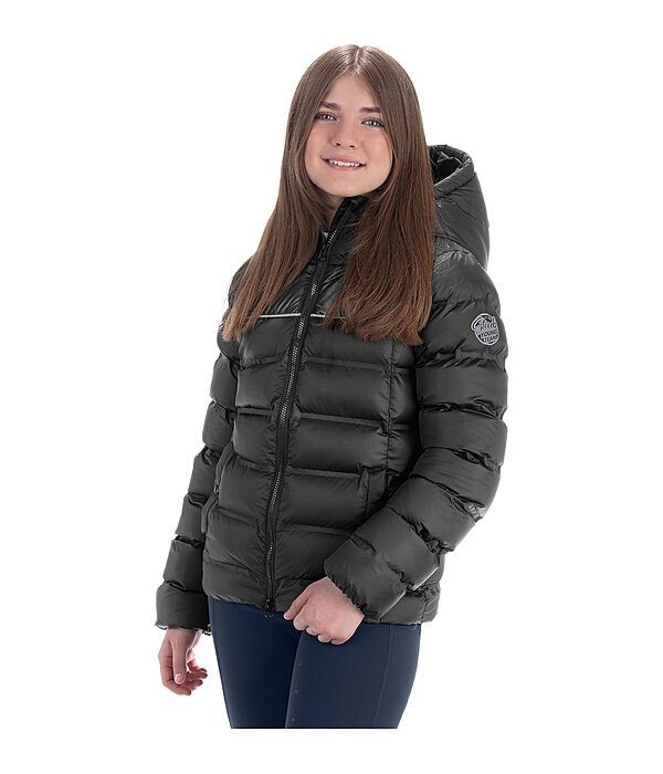 Giacca da equitazione invernale trapuntata per bambini Fenna