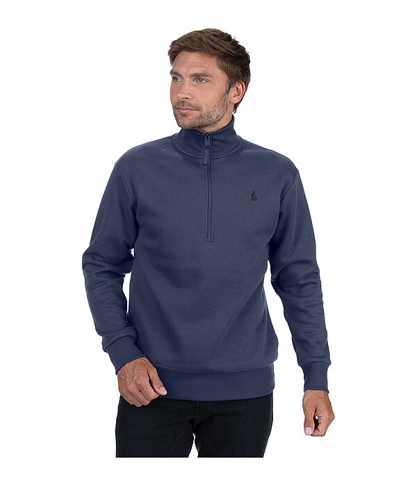 Felpa con mezza zip da uomo Portland