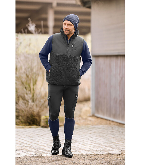 Gilet combinato con pelliccia sintetica Minnesota